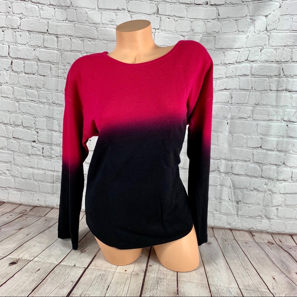 Westbound Sweater Cerise Raspberry Pink/Black - Picture 2 of 8